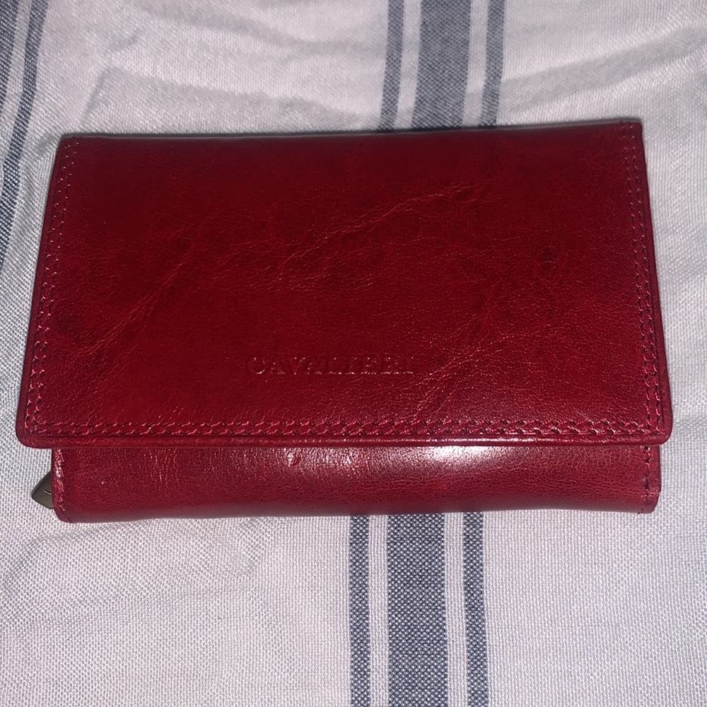 Cavaliers - wallet Genuine Leather (Burgundy )